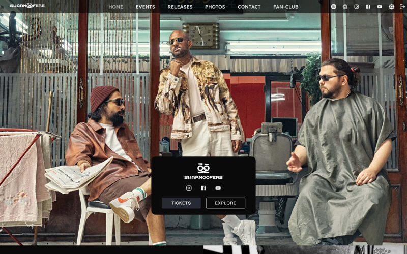 Sharmoofers screenshot